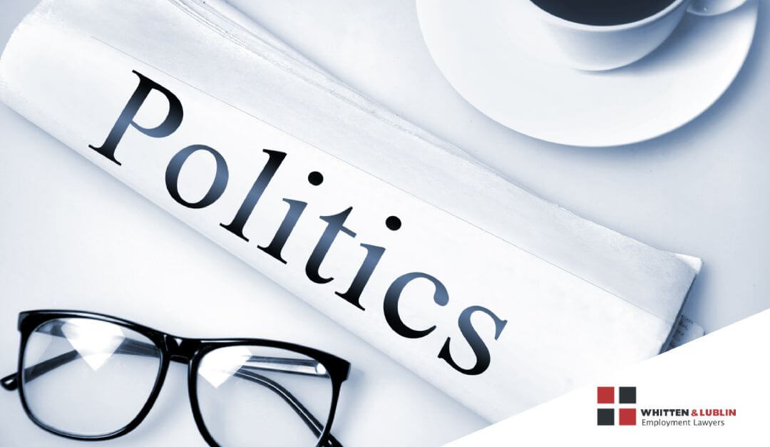 Featured image for “Talking Politics at Work – Canada Election 2019”