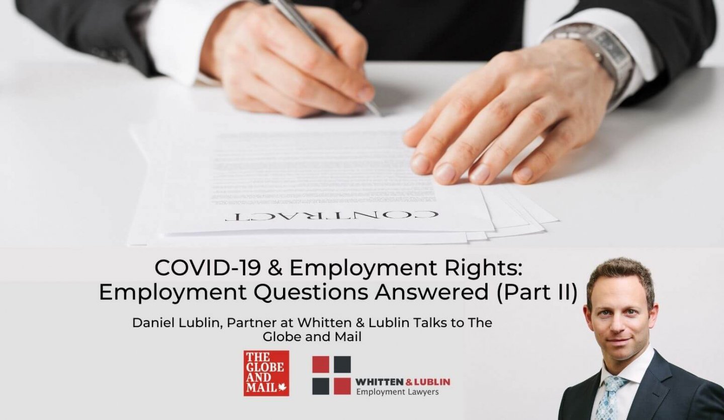 COVID-19 & employment rights