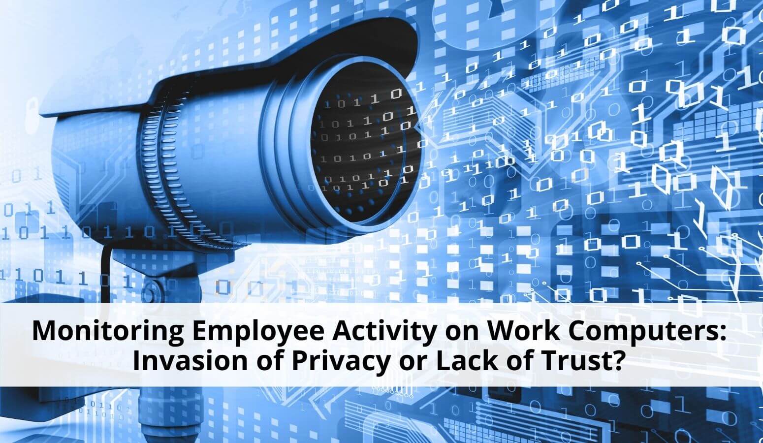 Monitoring employee activity on work computers