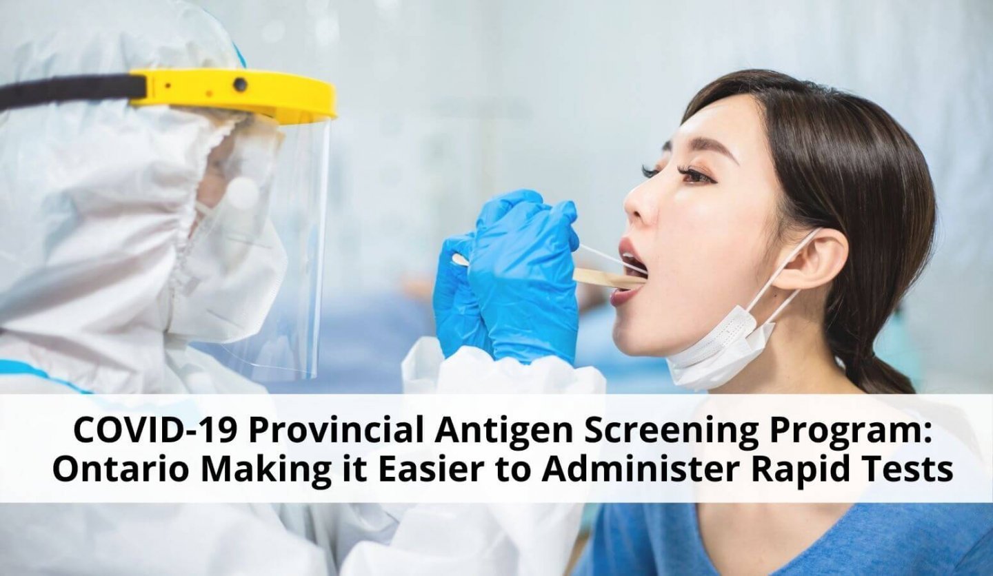 Provincial Antigen Screening Program