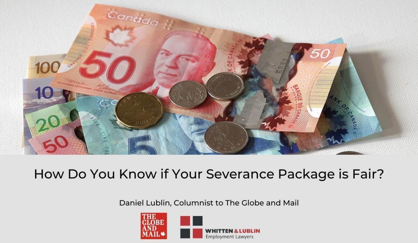 severance package is fair