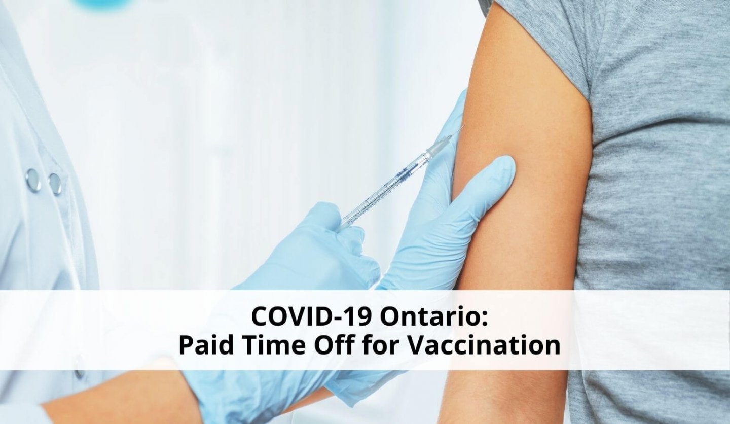 Paid time off for vaccination