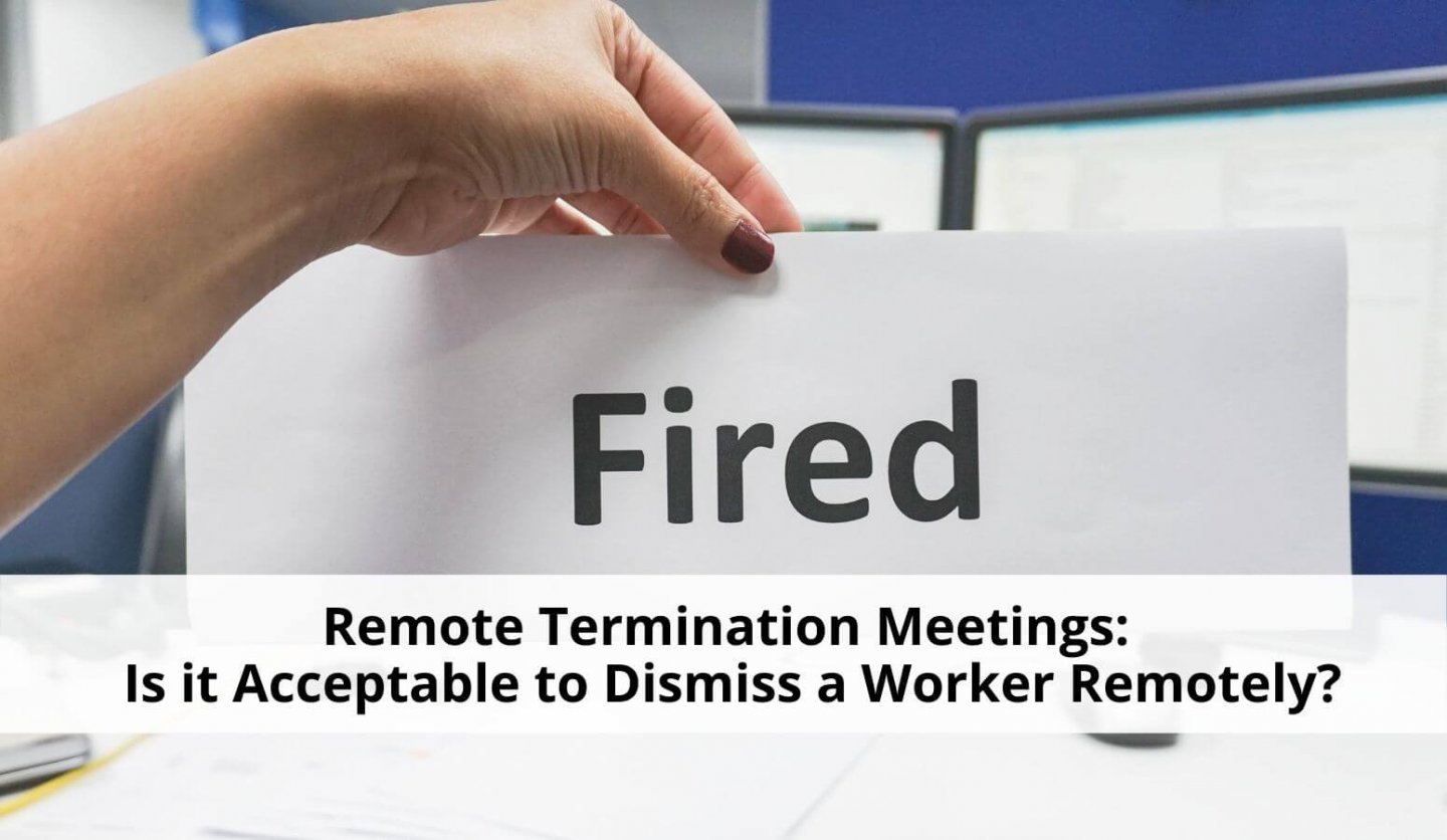 Termination meetings