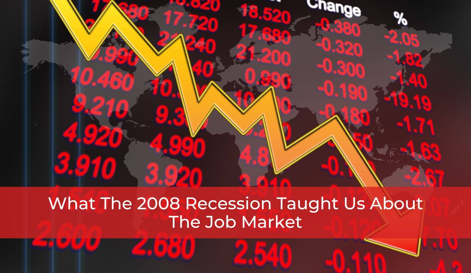 Featured image for “What The 2008 Recession Taught Us About The Job Market”