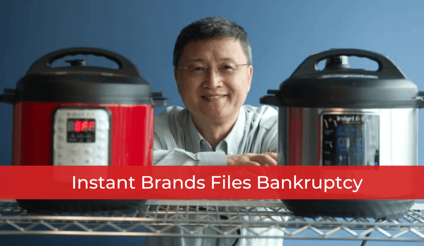 Brand Behind Instant Pot and Pyrex Files for Bankruptcy