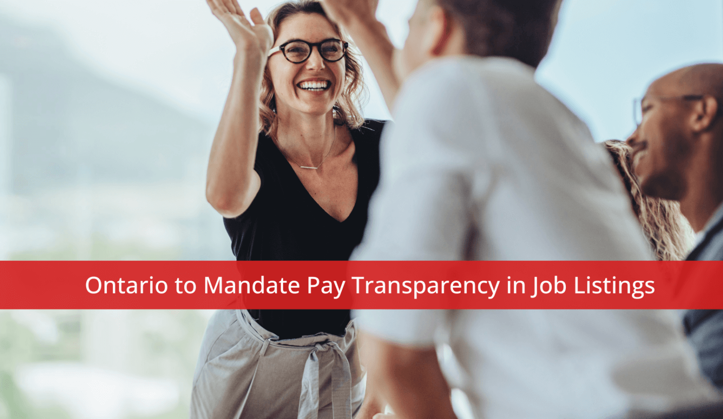 Ontario to Mandate Pay Transparency in Job Listings