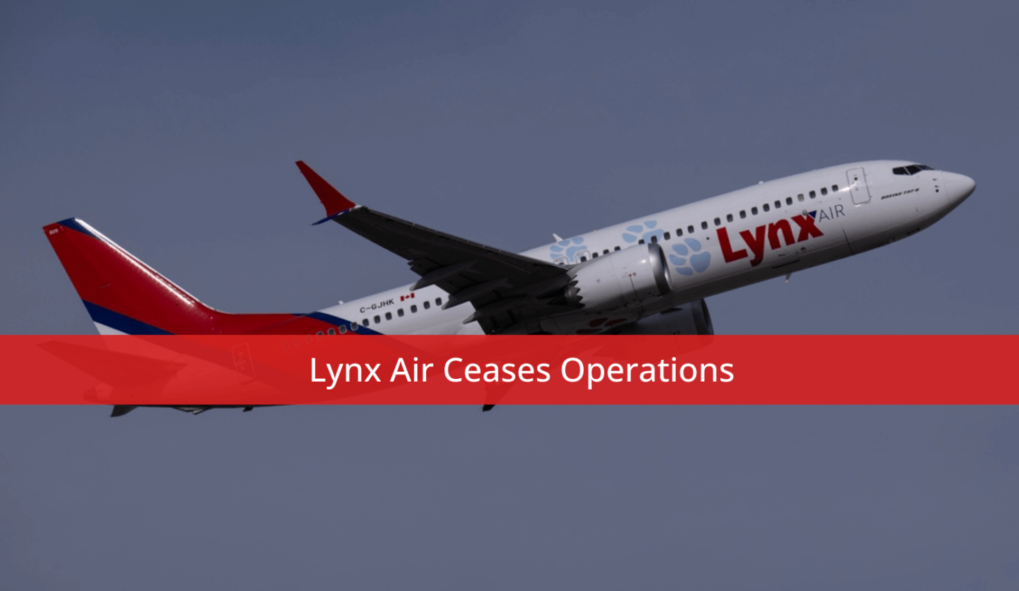 Lynx Air Ceases Operations