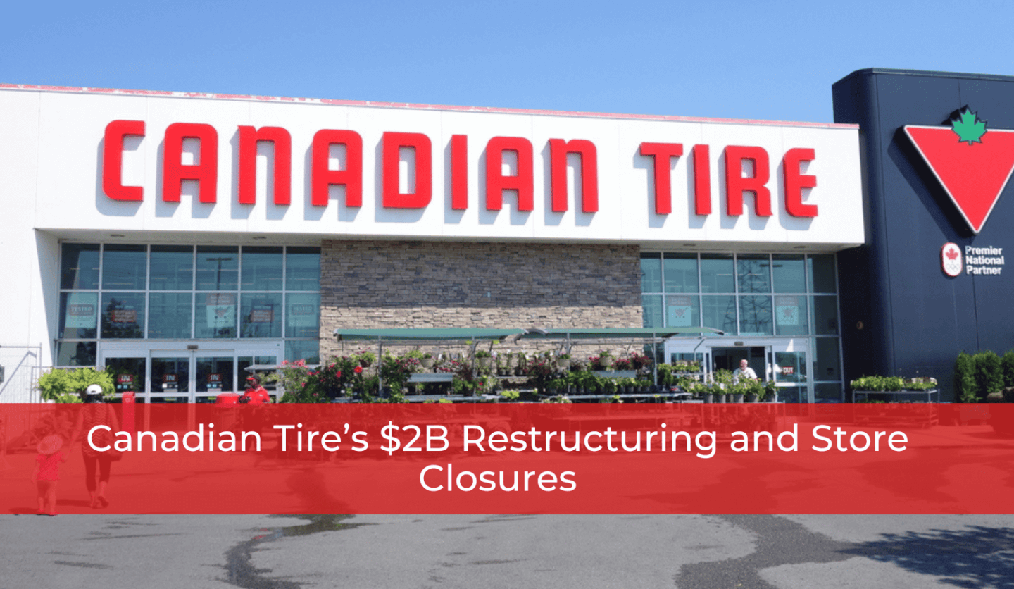 Canadian Tire’s $2B Restructuring and Store Closures