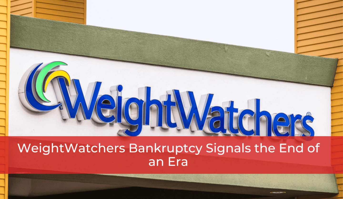WeightWatchers Bankruptcy Signals the End of an Era
